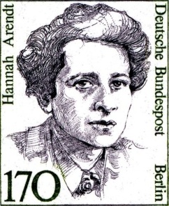 Hannah Arendt num selo